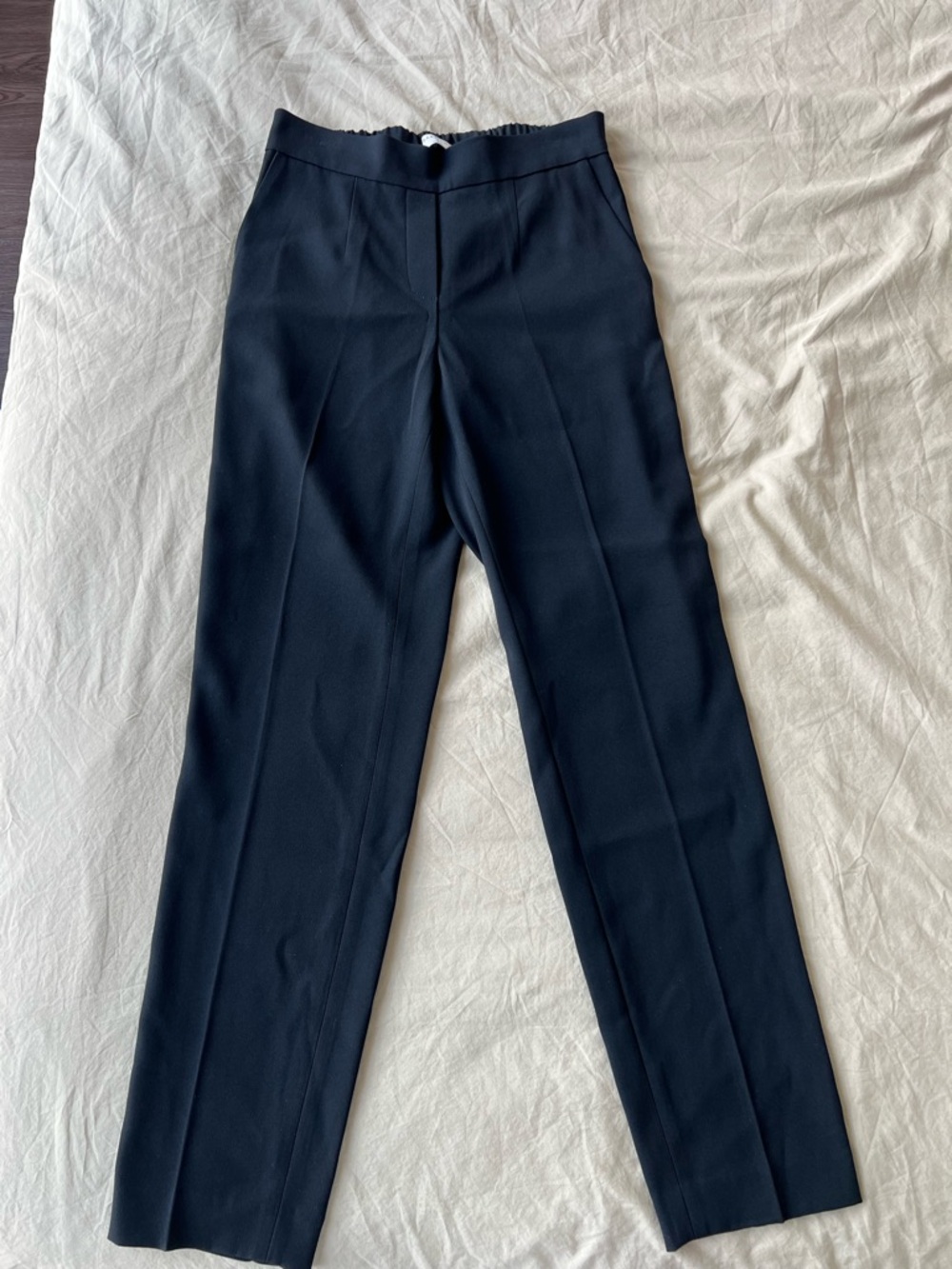 Babaton High-Rise Straight Leg Pants in Black
